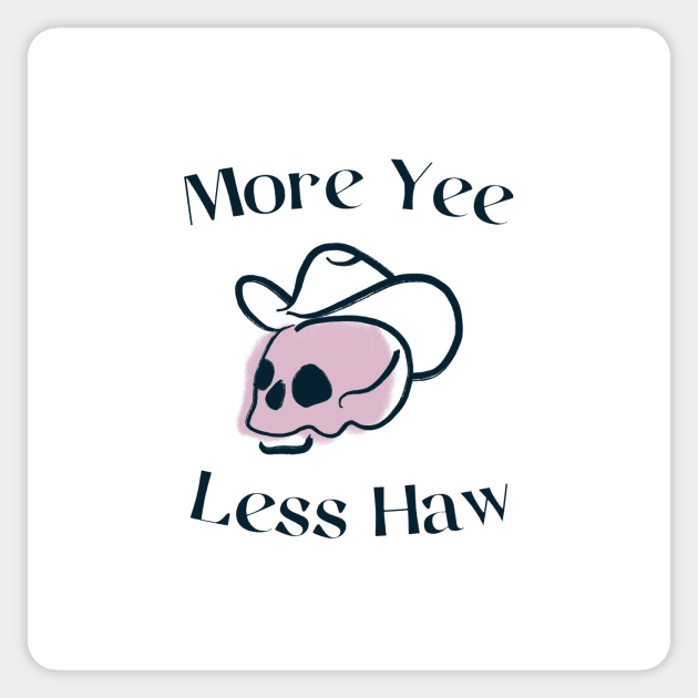 Yee Haw Sticker by Bryan Trindade